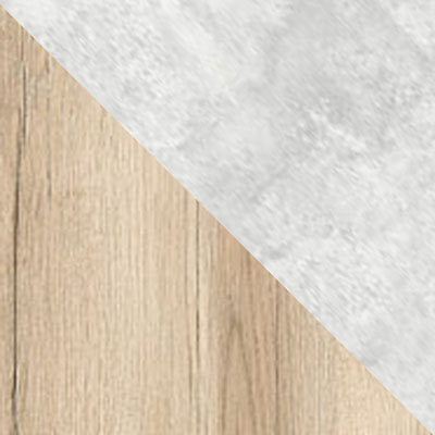 Дуб Делано / Цемент светлый