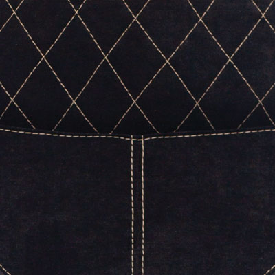 Черный, ткань