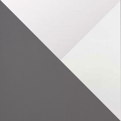 Графит / Зеркало / Лакобель белый