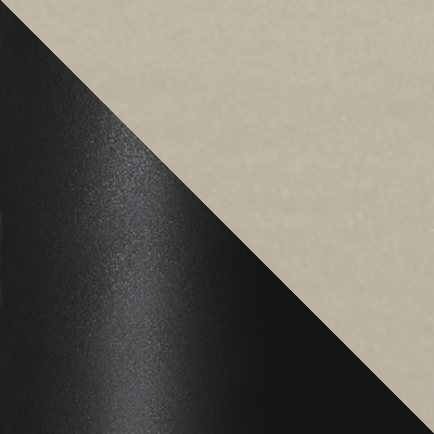 Бежевый, микровелюр / Черный, металл