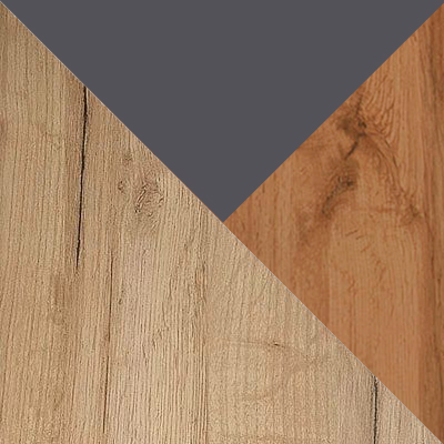 Дуб золотой / Графит / Дуб Вотан