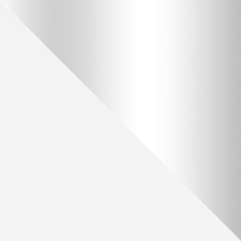 Белый / Стекло прозрачное