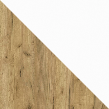 Дуб Крафт золотой / Белый