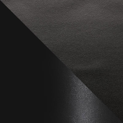 Черный, экокожа / Черный, металл