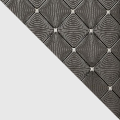 Белый / Черный ромб