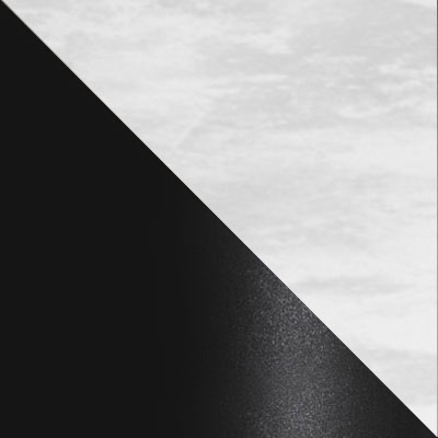 Бетонный камень / Черный матовый, металл