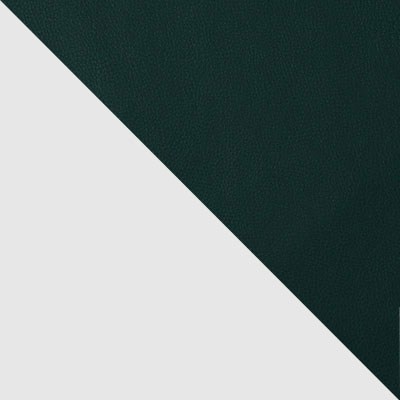 Белый, ЛДСП / Зеленый, экокожа