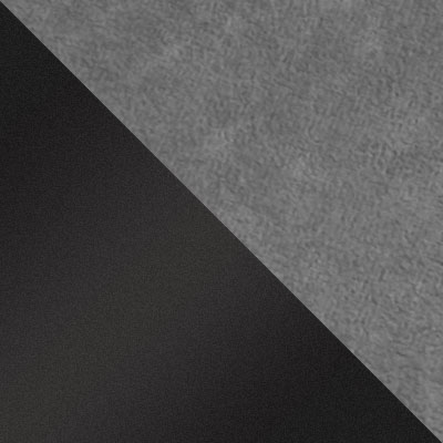 Коричнево-серый, микровелюр / Черный, металл