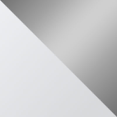 Белый / Зеркальный