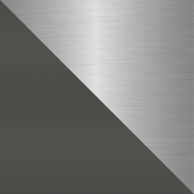 Черное стекло / Сталь, серебро