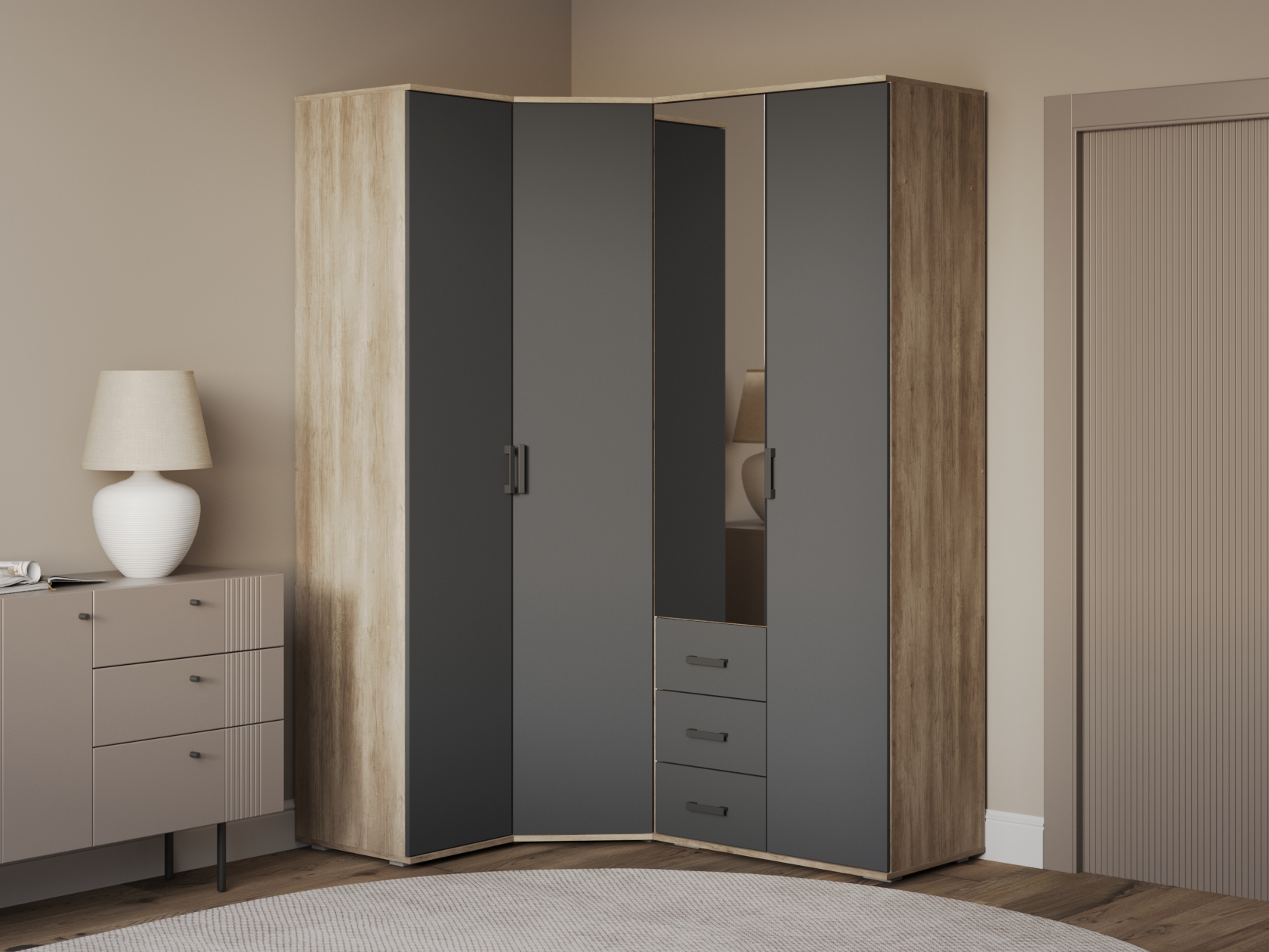 Набор распашных шкафов 133-194084