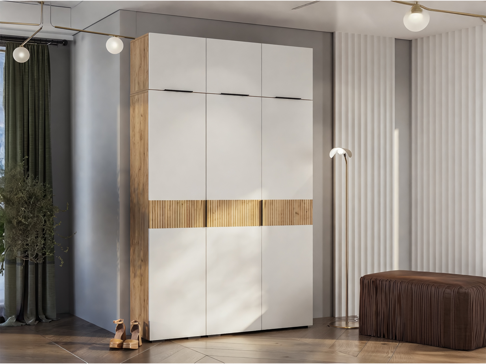 Набор распашных шкафов с антресолью 133-197130