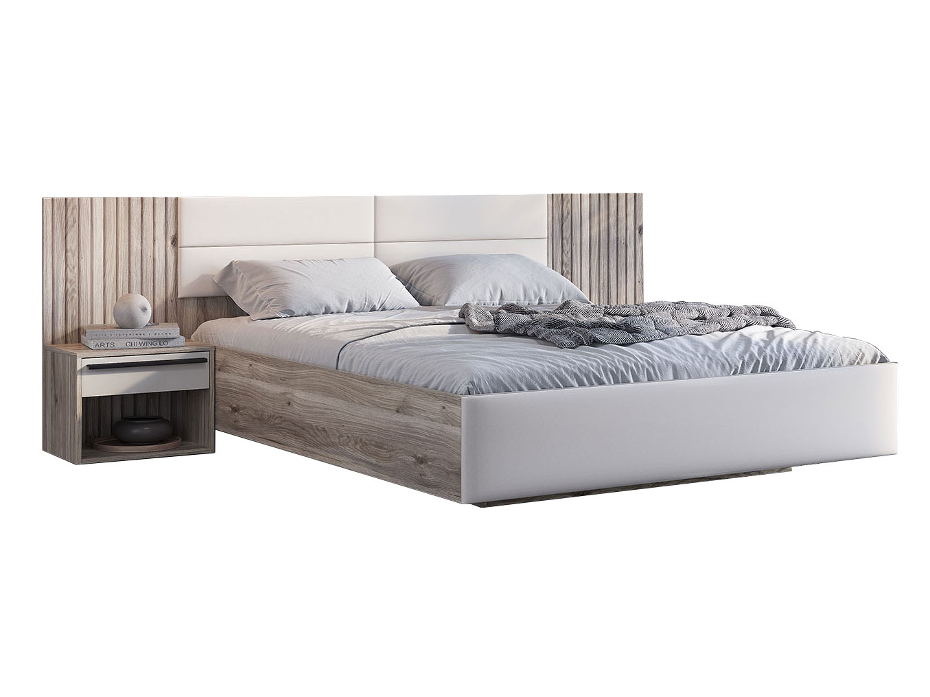 Двуспальная кровать 136-189817