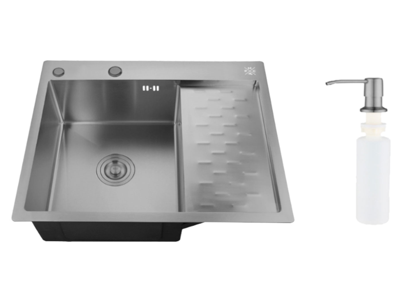 Врезная мойка с дозатором 133-183840