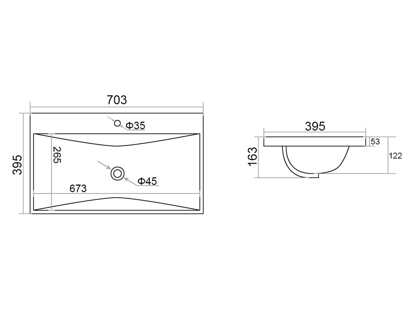 Раковина 133-193774