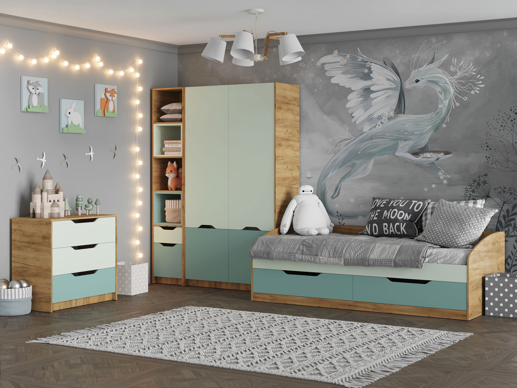 Комплект детской мебели 133-194735