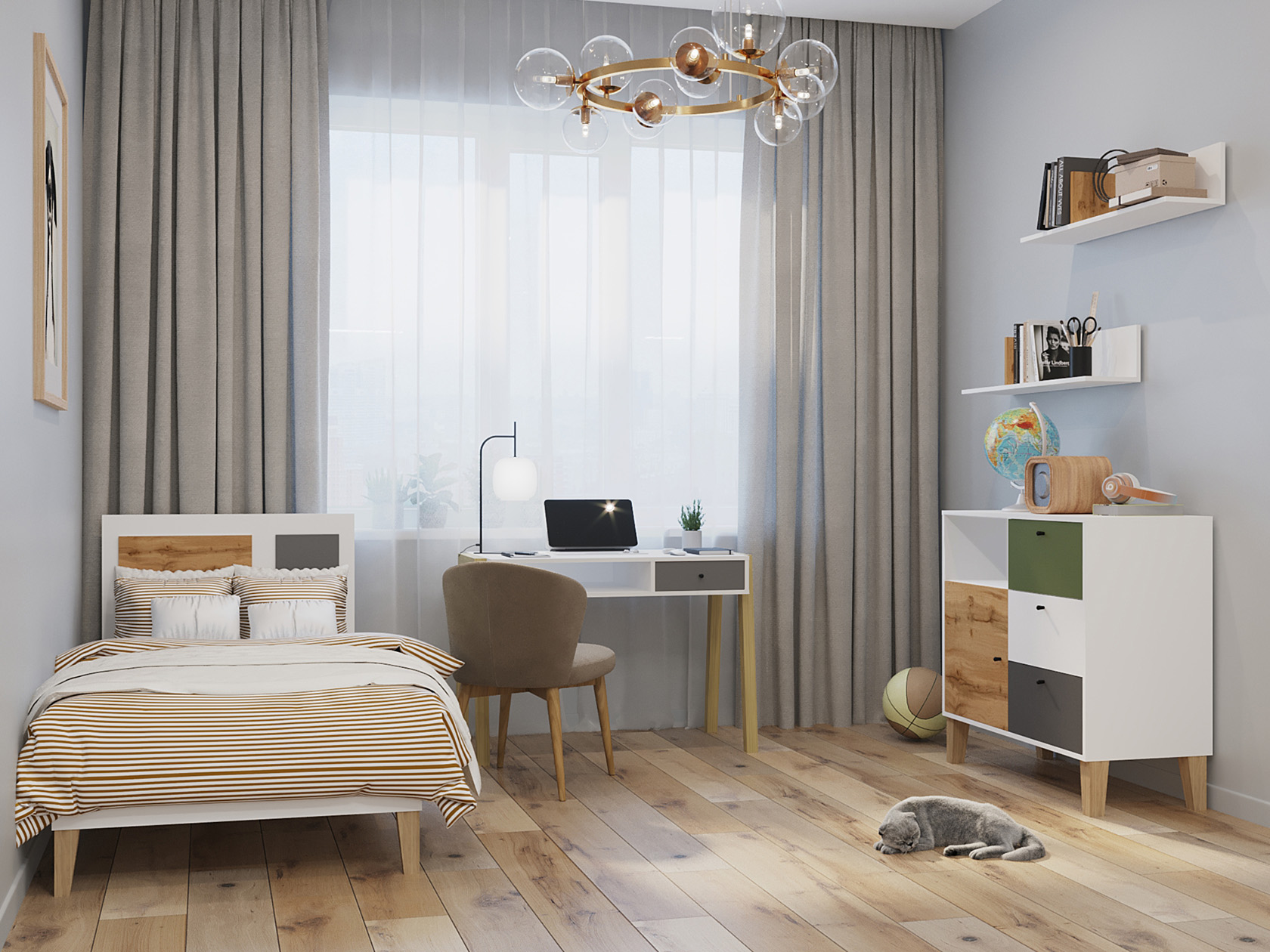 Комплект детской мебели 133-192221