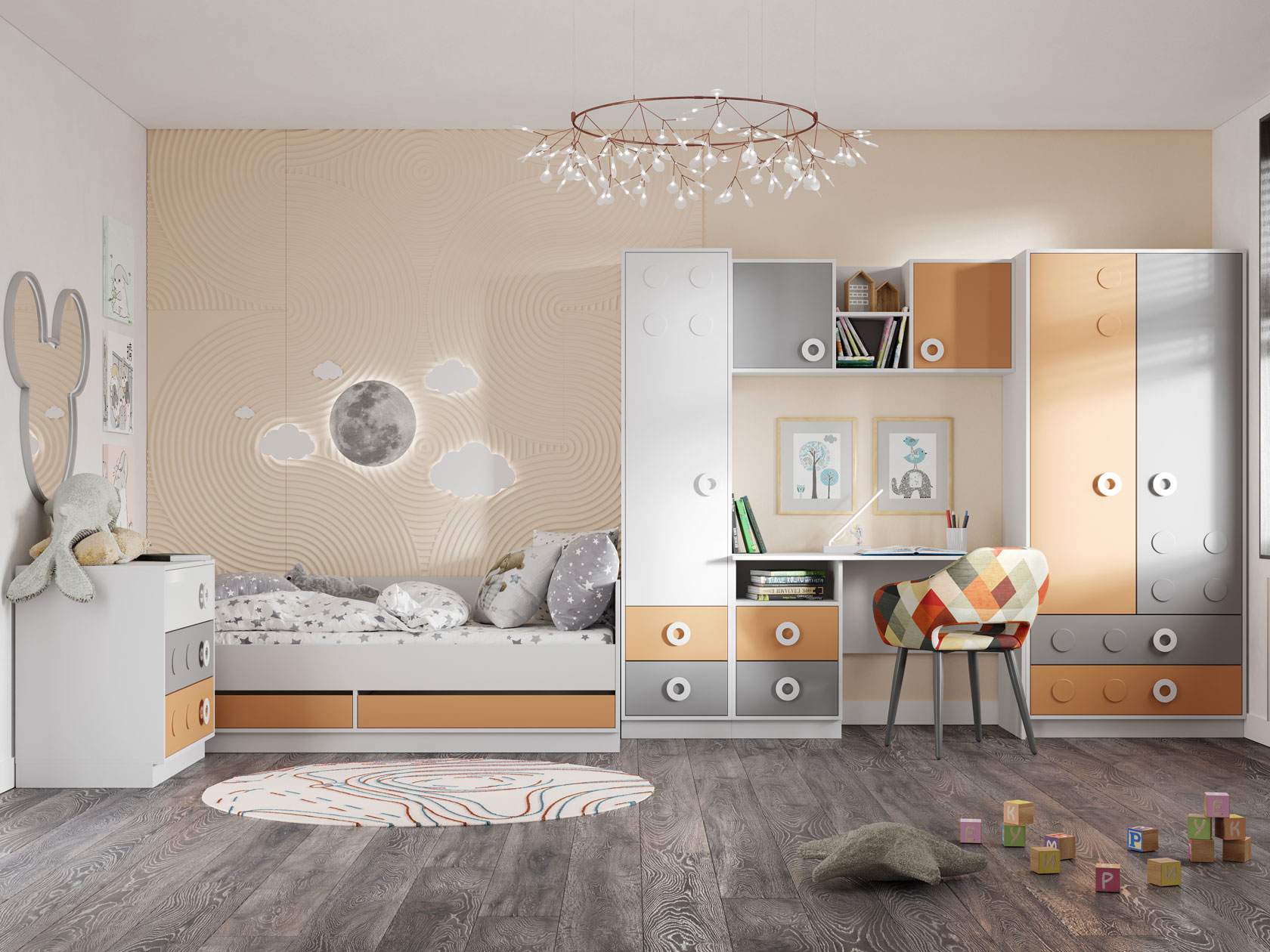 Комплект детской мебели 133-180620