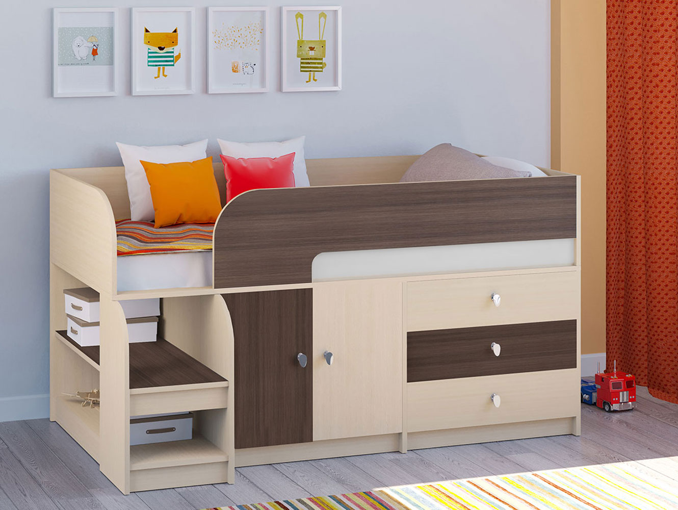 Кровать-чердак 133-103061