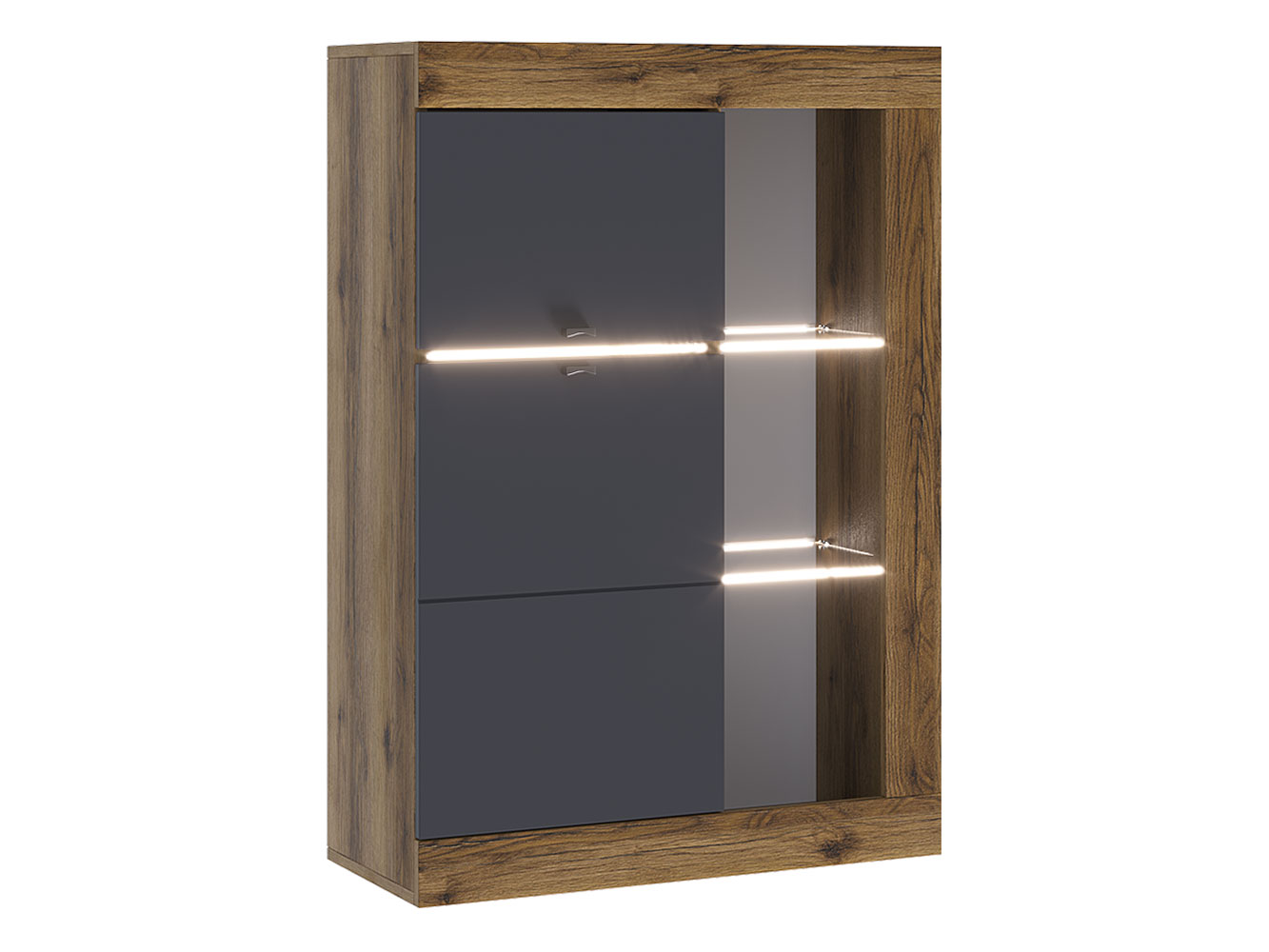 Шкаф-витрина 136-190515