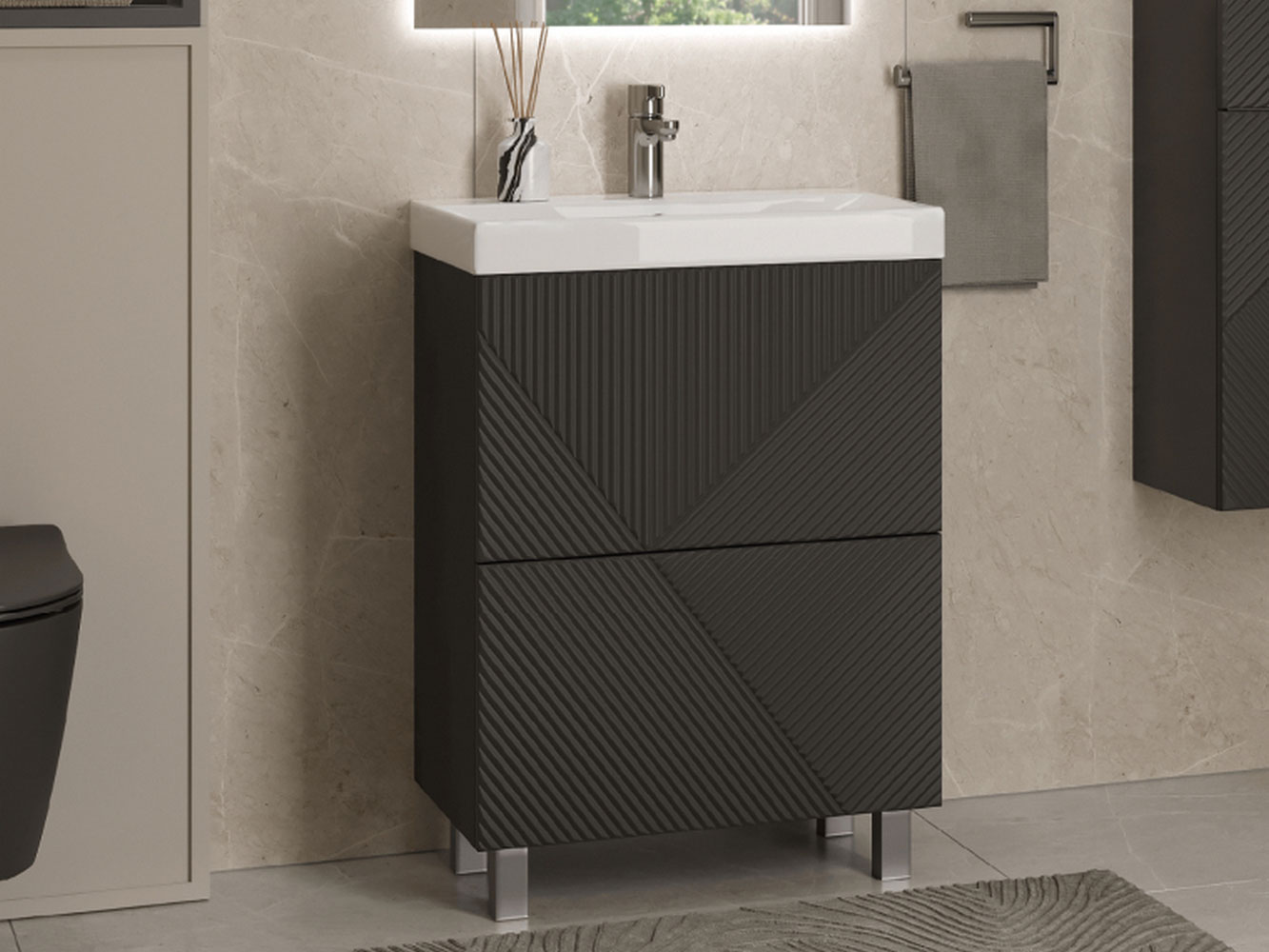 Напольная тумба под раковину 136-194172