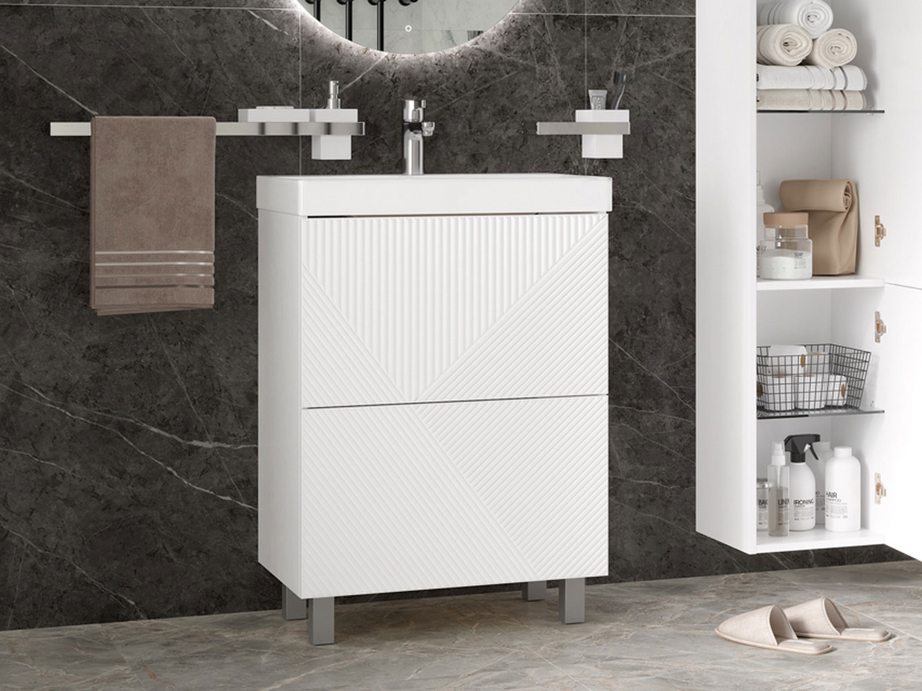 Напольная тумба под раковину 133-194170