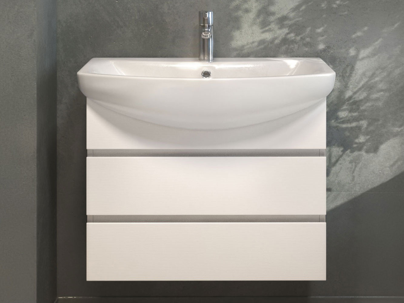 Навесная тумба под раковину 133-194510