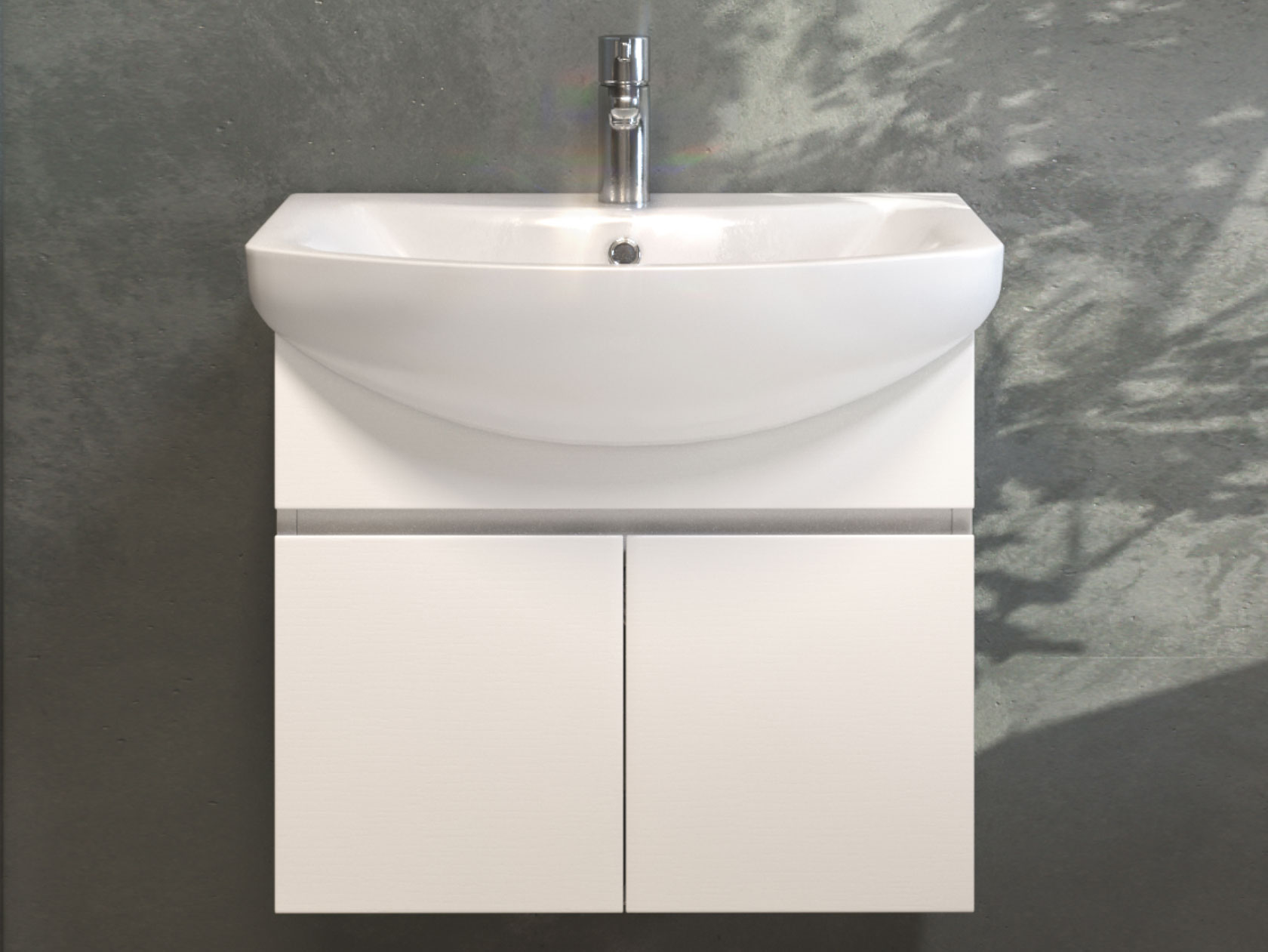 Навесная тумба под раковину 133-194443