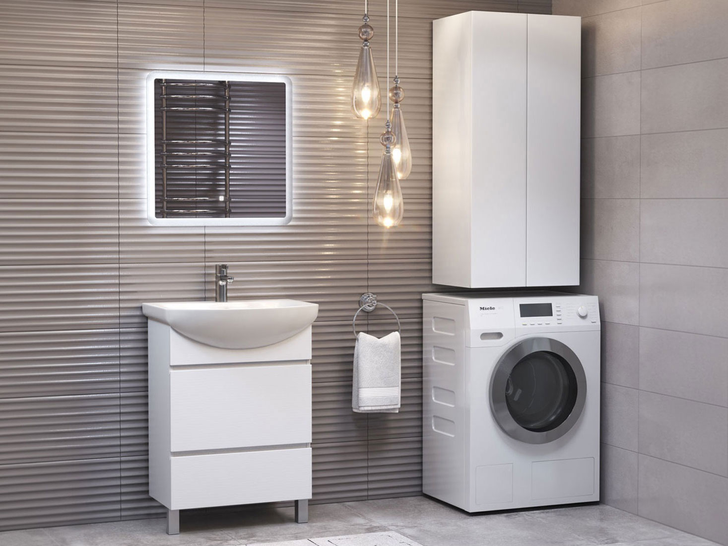 Комплект мебели для ванной 133-193739